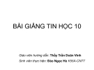 Bài 6 GIẢI BÀI TOÁN TRÊN MÁY TÍNH