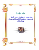  Đề tài tốt nghiệp: Xuất khẩu ở công ty cung ứng dịch vụ hàng không thực trạng và giải pháp