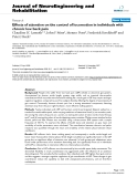 Báo cáo khoa hoc:"   Effects of attention on the control of locomotion in individuals with chronic low back pain"