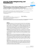 Báo cáo khoa hoc:"  Characterization of age-related modifications of upper limb motor control strategies in a new dynamic environment"