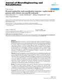 Báo cáo khoa hoc:"   A novel method for neck coordination exercise – a pilot study on persons with chronic non-specific neck pain"