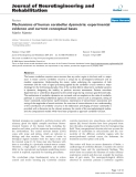 Báo cáo khoa hoc:"  Mechanisms of human cerebellar dysmetria: experimental evidence and current conceptual bases"