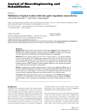 Báo cáo khoa hoc:"  Validation of spinal motion with the spine reposition sense device"