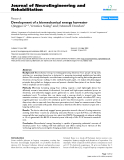 Báo cáo khoa hoc:"  Development of a biomechanical energy harvester"