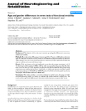 Báo cáo khoa hoc:"Age and gender differences in seven tests of functional mobility"