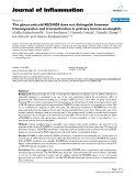 Báo cáo y học: " Early  The glucocorticoid RU24858 does not distinguish between transrepression and transactivation in primary human eosinophils"