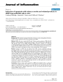 Báo cáo y học: "Early Induction of apoptosis with tobacco smoke and related products in A549 lung epithelial cells in vitro"