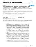 Báo cáo y học: "Does carbon monoxide treatment alter cytokine levels after endotoxin infusion in pigs? A randomized controlled study"