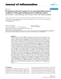 Báo cáo y học: "Proteinase-activated receptor-2: two potential inflammatory mediators of the gastrointestinal tract in Atlantic salmon"