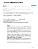 Báo cáo y học: "Inhibition of oncogene-induced inflammatory chemokines using a farnesyltransferase inhibitor"