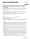 Báo cáo y học: " Young adult obese subjects with and without insulin resistance: what is the role of chronic inflammation and how to weigh it non-invasively"