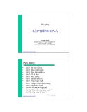 Bài giảng lập trình java - Bài 0