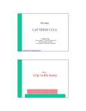 Bài giảng lập trình java - Bài 2