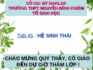 Giáo án điện tử sinh học:Sinh học lớp 12- Hệ sinh thái