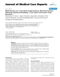 Báo cáo khoa hoc:"  Neck fracture of a cementless forged titanium alloy femoral stem following total hip arthroplasty: a case report and review of the literature"