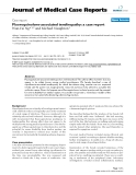 Báo cáo y học: "Fluoroquinolone-associated tendinopathy: a case report"