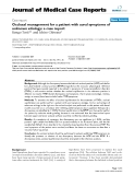 Báo cáo khoa hoc:" Occlusal management for a patient with aural symptoms of unknown etiology: a case report"