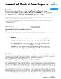 Báo cáo khoa hoc:"   Intestinal obstruction: a rare complication of channeling Transurethral Resection of the Prostate (TURP): a case report"