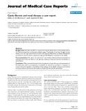 Báo cáo y học: "Cystic fibrosis and renal disease: a case report"