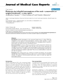 Báo cáo y học: "Moderate size infantile haemangioma of the neck – conservative or surgical treatment? : a case report"