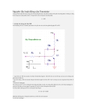 Nguyên tắc hoạt động của Transistor