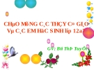 Giáo án điện tử sinh học: Sinh học lớp 12- Phân ly độc lập (Cơ bản)