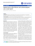 Báo cáo y học: "Palatal tremor after lithium and carbamazepine use: a case report"