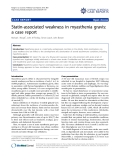 Báo cáo y học: " Statin-associated weakness in myasthenia gravis: a case report"