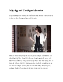 Mặc đẹp với Cardigan bốn mùa 