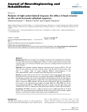 báo cáo khoa học: "Analysis of right anterolateral impacts: the effect of head rotation on the cervical muscle whiplash response"