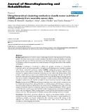 báo cáo khoa học: " Using hierarchical clustering methods to classify motor activities of COPD patients from wearable sensor data"