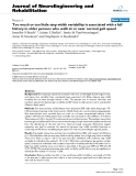 báo cáo khoa học: "n Access  Too much or too little step width variability is associated with a fall history in older persons who walk at or near normal gait speed"