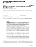 báo cáo khoa học: " Wearable Conductive Fiber Sensors for Multi-Axis Human Joint Angle Measurements"