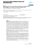 báo cáo khoa học: " Behaviour of motor unit action potential rate, estimated from surface EMG, as a measure of muscle activation level"