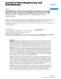 báo cáo khoa học: " Quantification of functional weakness and abnormal synergy patterns in the lower limb of individuals with chronic stroke"