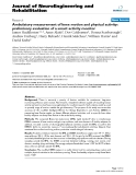 báo cáo khoa học: "Ambulatory measurement of knee motion and physical activity: preliminary evaluation of a smart activity monitor"