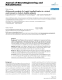 báo cáo khoa học: " A kinematic analysis of a haptic handheld stylus in a virtual environment: a study in healthy subjects"