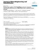 báo cáo khoa học: "Multivariate analysis of the Fugl-Meyer outcome measures assessing the effectiveness of GENTLE/S robot-mediated stroke therapy "