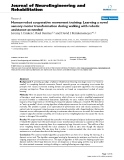 báo cáo khoa học: " Human-robot cooperative movement training: Learning a novel sensory motor transformation during walking with robotic assistance-as-needed"