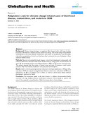 báo cáo khoa học: "Adaptation costs for climate change-related cases of diarrhoeal disease, malnutrition, and malaria in 2030 Kristie L Ebi"