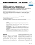 Báo cáo y học: "Tuberculous disseminated lymphadenopathy in an immunocompetent non-HIV patient: a case report"