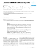 Báo cáo y học: "Imprint cytology of osteosarcoma of the jaw: a case report"