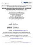 Báo cáo y học: " Association between second-generation antipsychotics and newly diagnosed treated diabetes mellitus: does the effect differ by dose?"