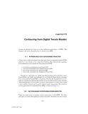 Digital Terrain Modeling: Principles and Methodology - Chapter 11