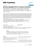 Báo cáo y học: " Correction: Folate Augmentation of Treatment – Evaluation for Depression (FolATED): protocol of a randomised controlled trial"