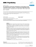 Báo cáo y học: "A comparison of low-dose risperidone to paroxetine in the treatment of panic attacks: a randomized, single-blind study"