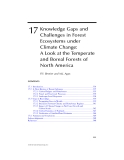 Climate Change and Managed Ecosystems - Chapter 17