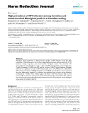 báo cáo khoa học: "  High prevalence of HIV infection among homeless and street-involved Aboriginal youth in a Canadian setting"