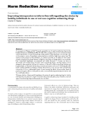 báo cáo khoa học: " Improving introspection to inform free will regarding the choice by healthy individuals to use or not use cognitive enhancing drugs"