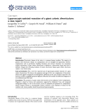 Báo cáo y học: "Laparoscopic-assisted resection of a giant colonic diverticulum: a case report"